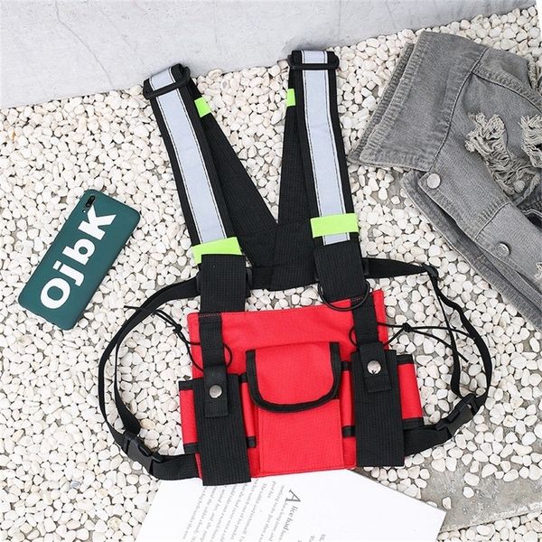 fashion chest rig bag camouflage vest harness front pack pouch vest rig hip hop streetwear functional chest bag
fashion chest rig bag camouflage vest harness front pack pouch vest rig hip hop streetwear functional chest bag