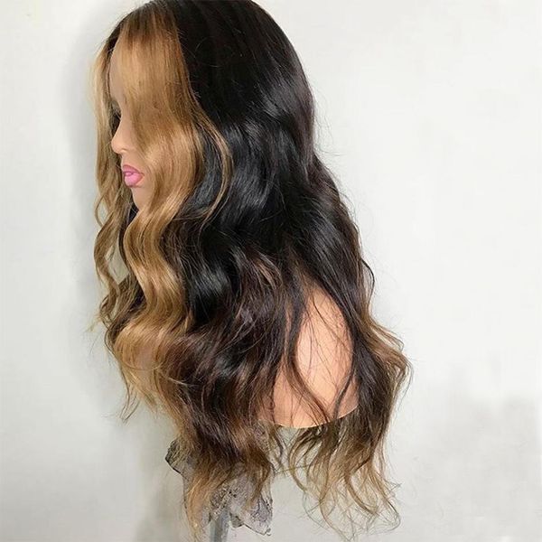 13x4/6 lace part wig heighlight blonde wig for black women with baby hair 26 inch malaysia human hair wig large cap size, Black;brown
13x4/6 lace part wig heighlight blonde wig for black women with baby hair 26 inch malaysia human hair wig large cap size, Black;brown