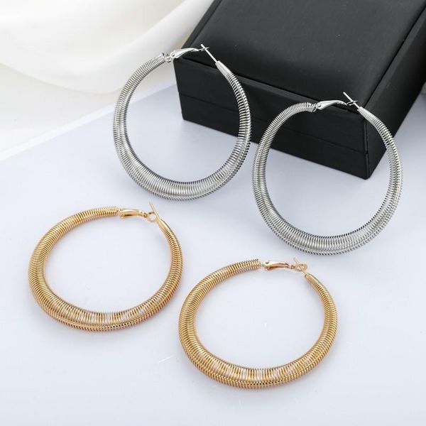 hoop & huggie 2021 fashion oversize round circle earrings for women girl trendy statement metal party jewelry accessories gift, Golden;silver
hoop & huggie 2021 fashion oversize round circle earrings for women girl trendy statement metal party jewelry accessories gift, Golden;silver