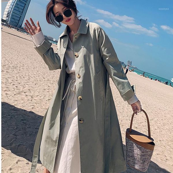 trench coat womens clothing 2021 new spring autumn fashion mid-length loose all-match casual long sleeve windbreaker coat female1, Tan;black
trench coat womens clothing 2021 new spring autumn fashion mid-length loose all-match casual long sleeve windbreaker coat female1, Tan;black