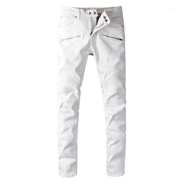 fashion men skinny jeans white painted pleated biker jeans for motorcycle slim fit men cargo pants 7 style1, Blue
fashion men skinny jeans white painted pleated biker jeans for motorcycle slim fit men cargo pants 7 style1, Blue