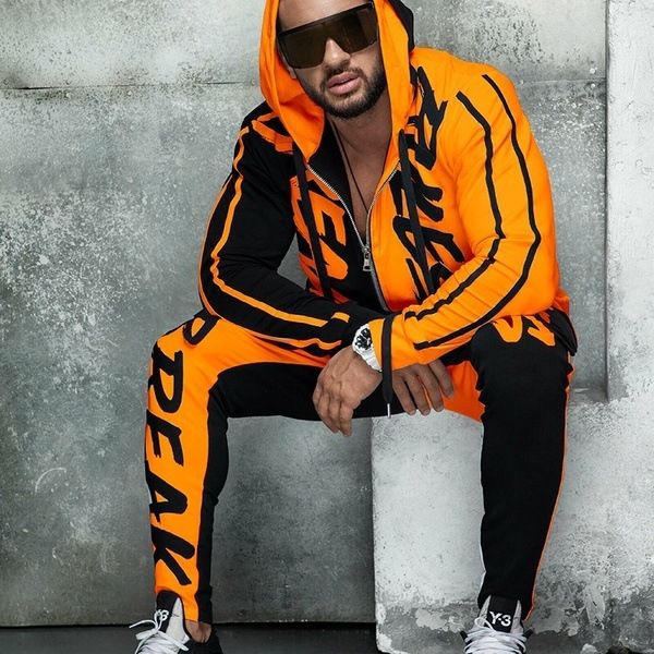 mens streetwear tracksuits mens casual hip hop letter printing suits youth fashion two-piece suits 2020 new colorful hoodies + sweatpants, Gray
mens streetwear tracksuits mens casual hip hop letter printing suits youth fashion two-piece suits 2020 new colorful hoodies + sweatpants, Gray