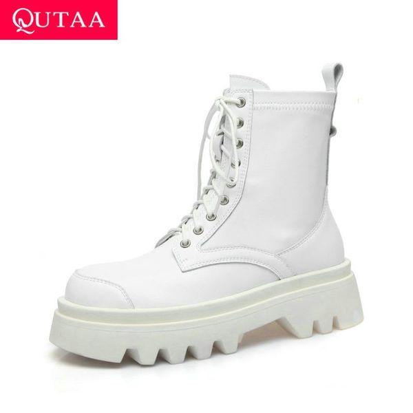 qutaa 2021 осень осень зима оружия женские туфли платформы коровьи кожаные лодыжки сапоги квадратный высокий каблук круглые носки женские на, Black
qutaa 2021 осень осень зима оружия женские туфли платформы коровьи кожаные лодыжки сапоги квадратный высокий каблук круглые носки женские на, Black