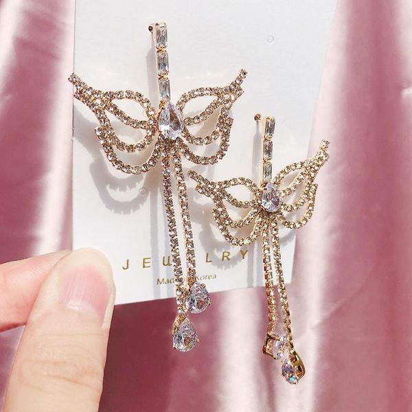 dangle & chandelier mengjiqiao 2021 full rhinestone butterfly elegant drop earrings for women girls fashion tassel pendientes party jewelry, Silver
dangle & chandelier mengjiqiao 2021 full rhinestone butterfly elegant drop earrings for women girls fashion tassel pendientes party jewelry, Silver