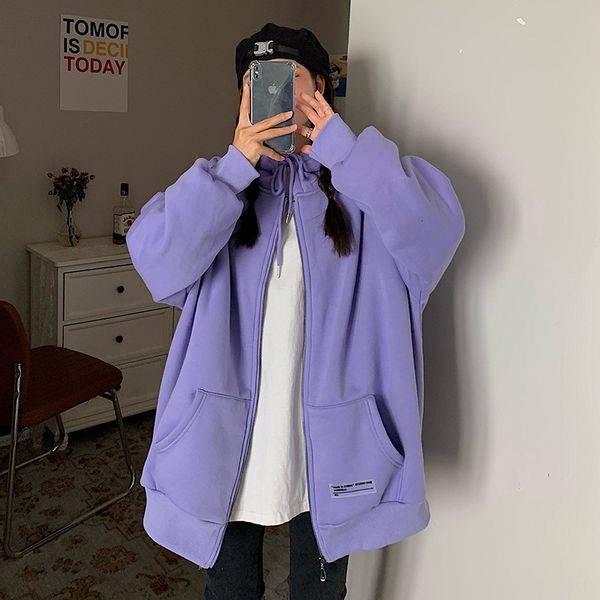 hooded cardigan jacket women 2020 new autumn / winter plush solid color simple zipper homestay student sweater vuti, Black
hooded cardigan jacket women 2020 new autumn / winter plush solid color simple zipper homestay student sweater vuti, Black