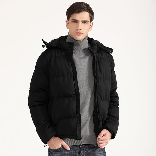 2021 the new new thick male cotton coat solid color down short winter jacket l4hh, Black
2021 the new new thick male cotton coat solid color down short winter jacket l4hh, Black