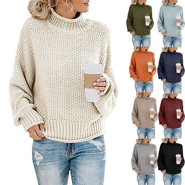women's pullovers knitted turtleneck sweater women autumn winter fashion clothes large size long sleeve loose casual female size s-3xl, White;black
women's pullovers knitted turtleneck sweater women autumn winter fashion clothes large size long sleeve loose casual female size s-3xl, White;black