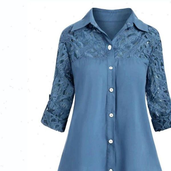 5xl women turn down collar tunic blouse ladies large size button lace turn down collar long sleeve shirt big size blouse, White
5xl women turn down collar tunic blouse ladies large size button lace turn down collar long sleeve shirt big size blouse, White