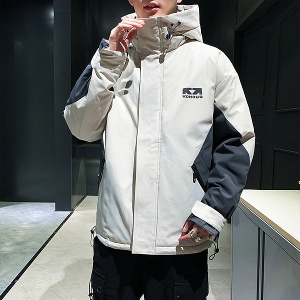 winter 2020 new leisure 80% white duck down large men's work clothes down jacket youth men's coat q1209, Black
winter 2020 new leisure 80% white duck down large men's work clothes down jacket youth men's coat q1209, Black