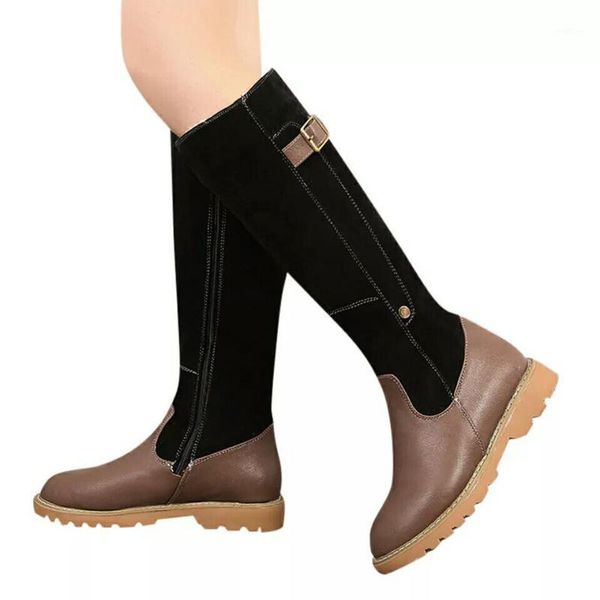 women fashion boots winter woman shoes plush warm kneel high boots luxry patchwork flat shoes casual female snow1, Black
women fashion boots winter woman shoes plush warm kneel high boots luxry patchwork flat shoes casual female snow1, Black