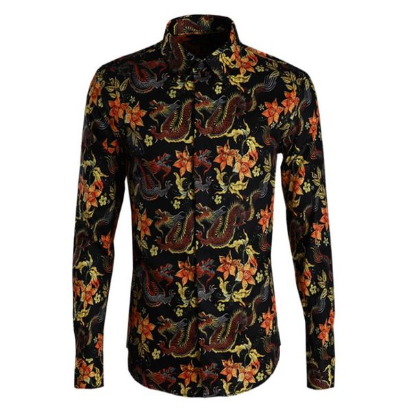 men's casual shirts 100% cotton mens luxury allover printing long sleeve men shirt fashion slim fit plus size 4xl, White;black
men's casual shirts 100% cotton mens luxury allover printing long sleeve men shirt fashion slim fit plus size 4xl, White;black