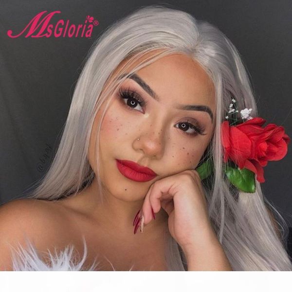 180% density grey colored straight lace front wig lace front human hair wigs for women pre plucked brazilian remy part wig, Black;brown
180% density grey colored straight lace front wig lace front human hair wigs for women pre plucked brazilian remy part wig, Black;brown