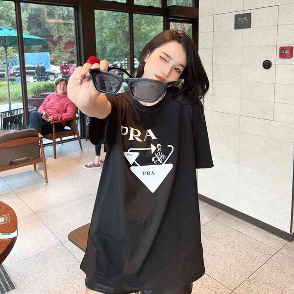 pure yuan version designer 2022 spring summer new couple's letter triangle print round neck short sleeve t-shirt men's and women&#, White
pure yuan version designer 2022 spring summer new couple's letter triangle print round neck short sleeve t-shirt men's and women&#, White