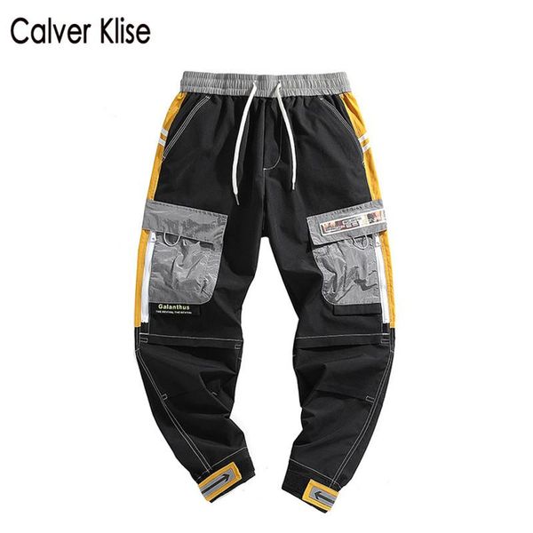 men's pants calver klise multi pocket cargo mens harajuku hip hop streetwear jogger elastic waist sweatpants japanese harem trousers, Black
men's pants calver klise multi pocket cargo mens harajuku hip hop streetwear jogger elastic waist sweatpants japanese harem trousers, Black