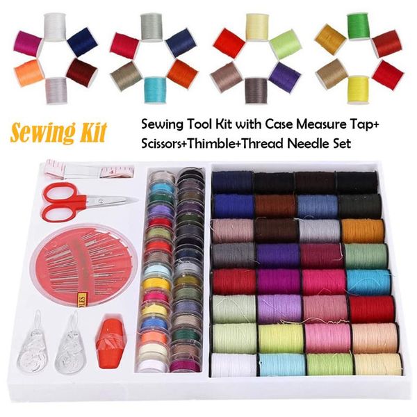 sewing notions & tools tool kit with measure sleeve+scissors+thimble thread needle set for home one machine accessories fd, Black
sewing notions & tools tool kit with measure sleeve+scissors+thimble thread needle set for home one machine accessories fd, Black