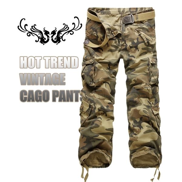 cargo pants men 2020 new camouflage trousers casual multi-pocket army work combat pants mens military cargo pants plus size q1217, Black
cargo pants men 2020 new camouflage trousers casual multi-pocket army work combat pants mens military cargo pants plus size q1217, Black