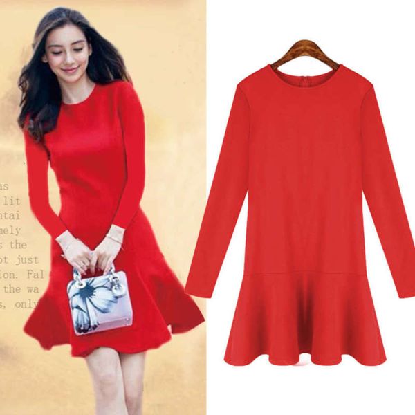2020 and high spring end women's autumn new red simple bridesmaid dress fishtail skirt, Black;gray
2020 and high spring end women's autumn new red simple bridesmaid dress fishtail skirt, Black;gray