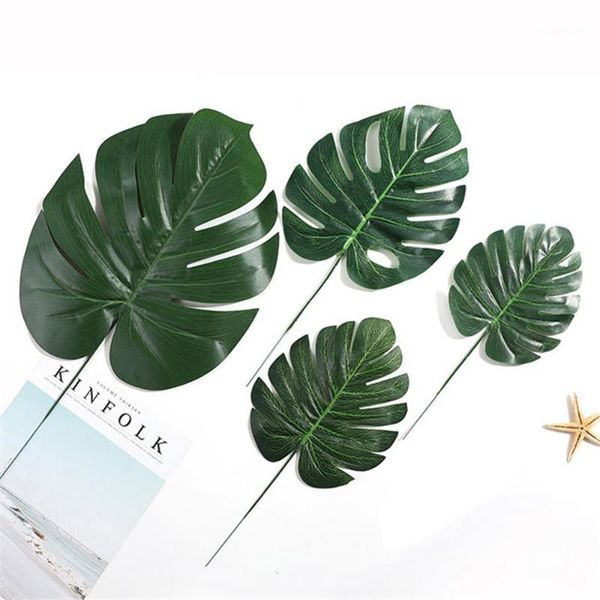 decorative flowers & wreaths 1pcs artificial tropical palm leaves green monstera fake plant for diy handcrafts party wedding decor1
decorative flowers & wreaths 1pcs artificial tropical palm leaves green monstera fake plant for diy handcrafts party wedding decor1