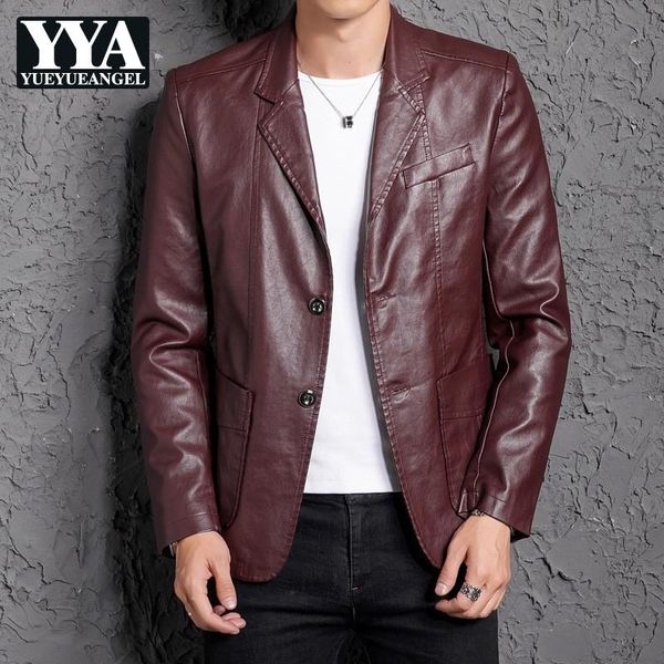 2020 new spring autumn men pu leather jackets slim fit motorcycle single breasted coats male fashion casual 4 color outerwear, Black
2020 new spring autumn men pu leather jackets slim fit motorcycle single breasted coats male fashion casual 4 color outerwear, Black