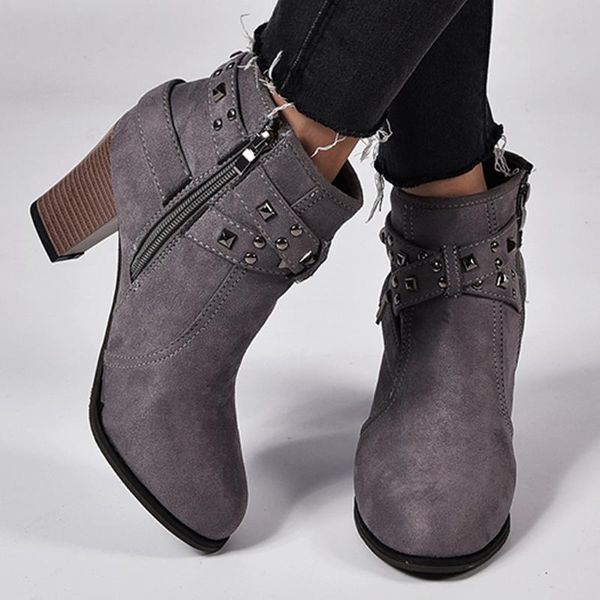 boots woman autumn winter women zipper rivet suede cotton ankle women's shoes round toe, Black
boots woman autumn winter women zipper rivet suede cotton ankle women's shoes round toe, Black