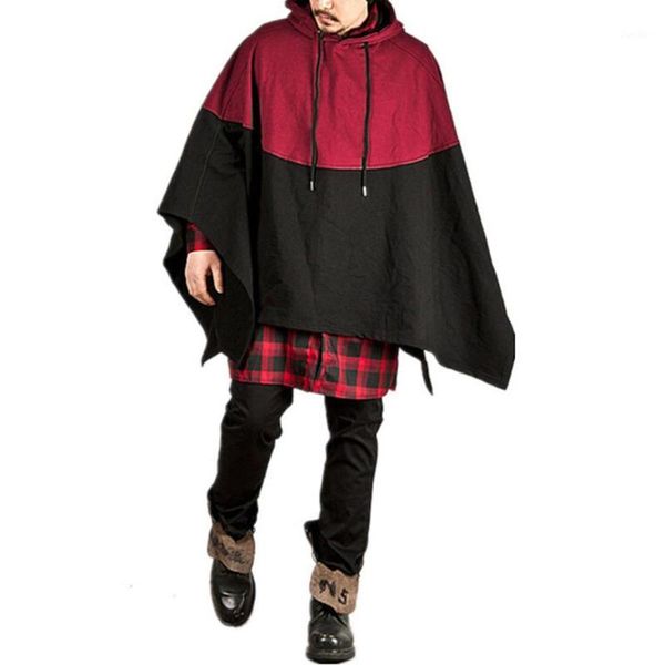 mrwonder men fashion simple hooded cloak windproof wizard cloak concise matching color coat1, Black
mrwonder men fashion simple hooded cloak windproof wizard cloak concise matching color coat1, Black