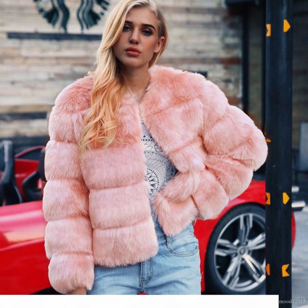 women autumn &winter clothes fashion faux fur overcoat woman overcoat high imitation fox fur short coat, Black
women autumn &winter clothes fashion faux fur overcoat woman overcoat high imitation fox fur short coat, Black