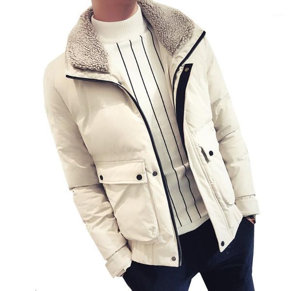new jackets parka male quality winter warm thicken outwear slim lamb fur collar mens coats casual windbreak jackets1, Black
new jackets parka male quality winter warm thicken outwear slim lamb fur collar mens coats casual windbreak jackets1, Black