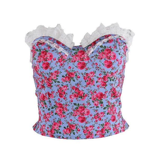 vintage fashion strapless floral garnish trim ribbon crop red flowers without sleeves regata streetwear nice thin breastwrap q89 un03, Red;black
vintage fashion strapless floral garnish trim ribbon crop red flowers without sleeves regata streetwear nice thin breastwrap q89 un03, Red;black