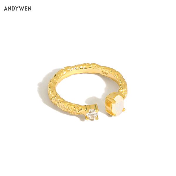 andywen new 925 sterling silver women opals open resizable jewelry 2020 rock punk jewels zircon cz luxury adjustable q1219, Golden;silver
andywen new 925 sterling silver women opals open resizable jewelry 2020 rock punk jewels zircon cz luxury adjustable q1219, Golden;silver