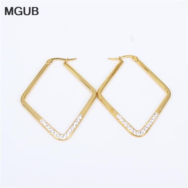 wholesale ear accessories gold color big hoop earrings stainless steel women jewelry minimalist crystal earring lh842, Golden;silver
wholesale ear accessories gold color big hoop earrings stainless steel women jewelry minimalist crystal earring lh842, Golden;silver