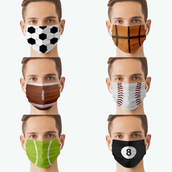 2021 fashion basketball football ball print designer mask facemask face mask mouth cover auti dust washable reusable party mask
2021 fashion basketball football ball print designer mask facemask face mask mouth cover auti dust washable reusable party mask
