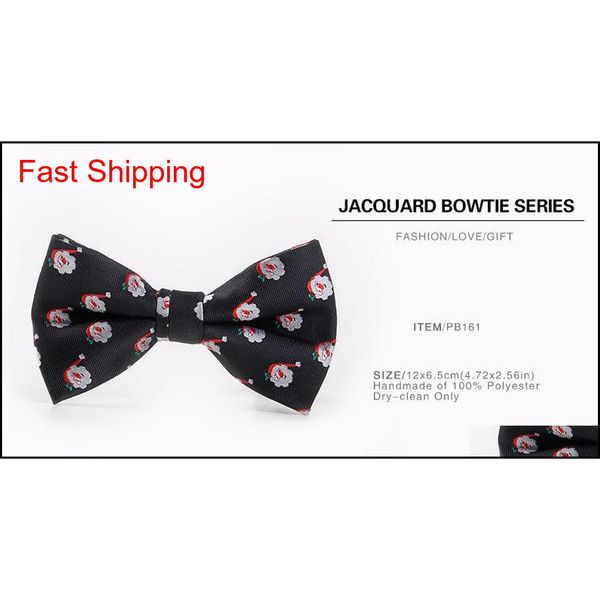 christmas bowtie 6 color 7*12cm bowknot x-mas bow tie men's polyester tie accessories f qylpft bde_home, Black;gray
christmas bowtie 6 color 7*12cm bowknot x-mas bow tie men's polyester tie accessories f qylpft bde_home, Black;gray