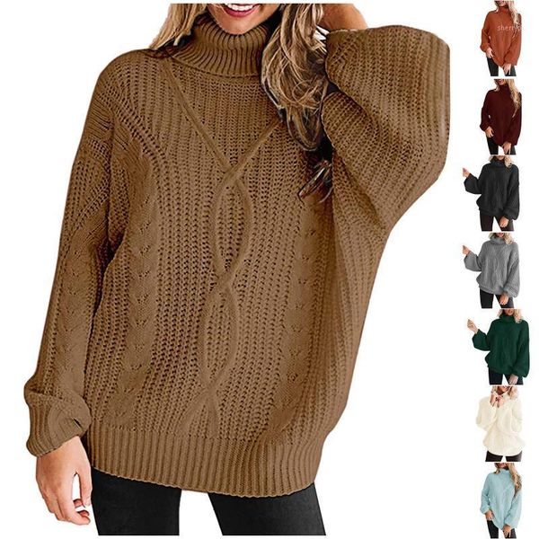 women's long sleeve high neck sweater coarse linen knitted oversized pullover korean slim-fit tight sweater 2021 autumn winter s1, White;black
women's long sleeve high neck sweater coarse linen knitted oversized pullover korean slim-fit tight sweater 2021 autumn winter s1, White;black