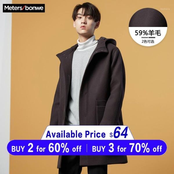 metersbonwe hooded coat winter men high-quality wool coat simple overcoat leisure jacket youth1, Black
metersbonwe hooded coat winter men high-quality wool coat simple overcoat leisure jacket youth1, Black