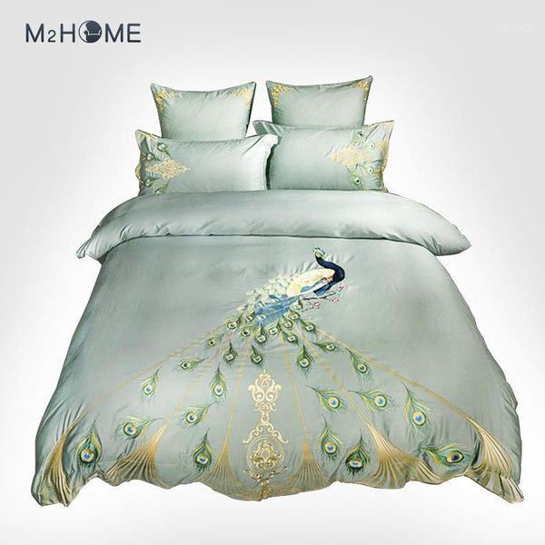 embroidery luxury bedding set king size duvet cover bed sheet set 600tc egyptian cotton peacock pattern1
embroidery luxury bedding set king size duvet cover bed sheet set 600tc egyptian cotton peacock pattern1