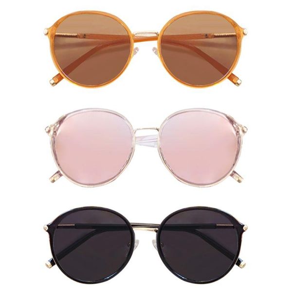sunglasses retro women fashion wild round frame polarized sun glasses d08e, White;black
sunglasses retro women fashion wild round frame polarized sun glasses d08e, White;black