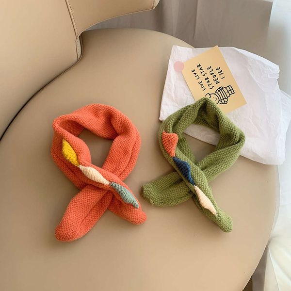 and winter autumn new children's scarf men's knitting wool warm cross women's baby korean color matching neck cover, Red;brown
and winter autumn new children's scarf men's knitting wool warm cross women's baby korean color matching neck cover, Red;brown