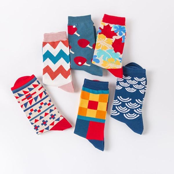 5pairs/pack flower sea wave fashions happy socks british wind socks knit cotton mens sports ankle1, Black;white
5pairs/pack flower sea wave fashions happy socks british wind socks knit cotton mens sports ankle1, Black;white
