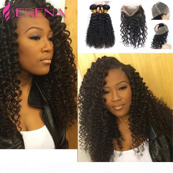 360 lace frontal with bundle kinky curly virgin hair with 360 frontal closure soft malaysian curly hair 360 frontal with bundles, Black;brown
360 lace frontal with bundle kinky curly virgin hair with 360 frontal closure soft malaysian curly hair 360 frontal with bundles, Black;brown