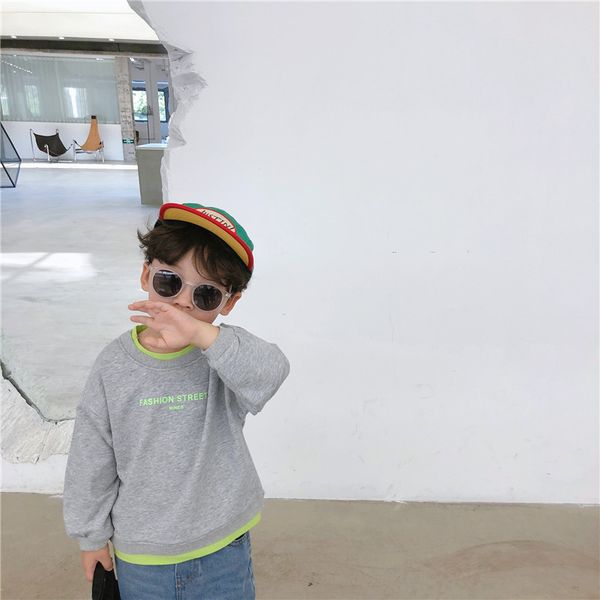 spring new arrival korean style cotton letters printed long sleeve all-match hoodie for fashion cool baby girls and boys lj200811, Black
spring new arrival korean style cotton letters printed long sleeve all-match hoodie for fashion cool baby girls and boys lj200811, Black