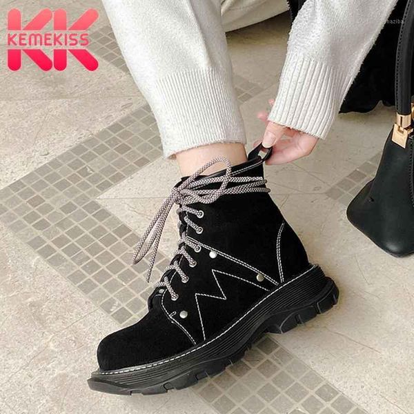 boots kemekiss women snow real leather zipper plush fur warm winter shoes woman cross strap short boot lady footwear size 34-421, Black
boots kemekiss women snow real leather zipper plush fur warm winter shoes woman cross strap short boot lady footwear size 34-421, Black