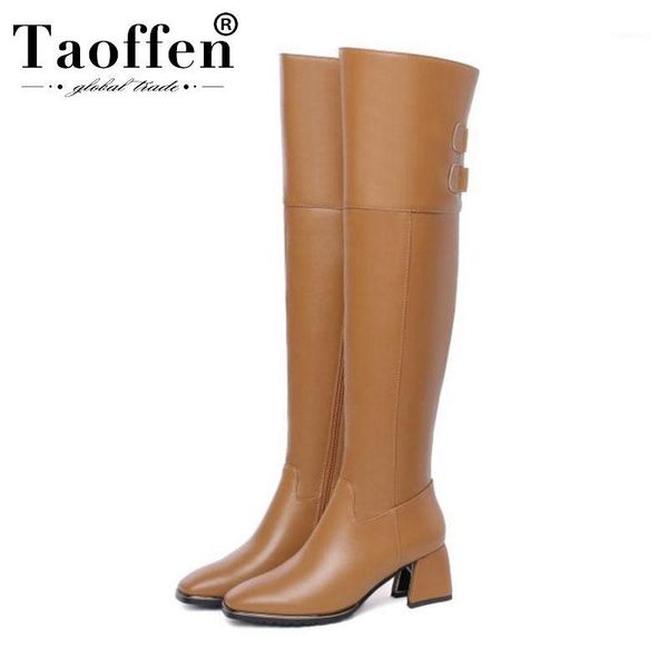boots taoffen 2021 real leather women winter over knee pointed toe zipper warm long office footwear shoes size 34-431, Black
boots taoffen 2021 real leather women winter over knee pointed toe zipper warm long office footwear shoes size 34-431, Black