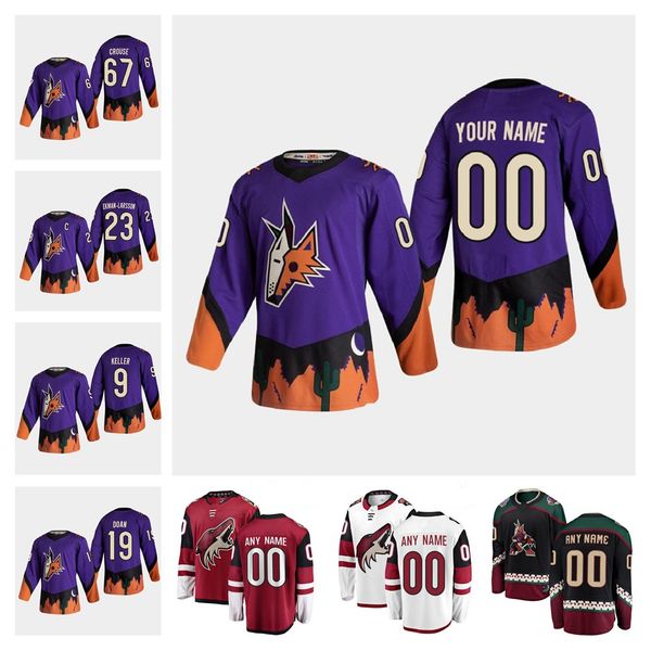 arizona coyotes 2021 reverse retro hockey jersey oliver ekman-larsson jersey conor garland jakob chychrun max domi oesterle custom stitched, Black;red
arizona coyotes 2021 reverse retro hockey jersey oliver ekman-larsson jersey conor garland jakob chychrun max domi oesterle custom stitched, Black;red