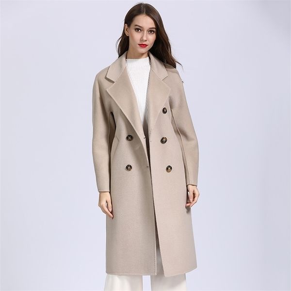 korean coats women pink coat double breasted coat camel coat coats women 201216, Black
korean coats women pink coat double breasted coat camel coat coats women 201216, Black