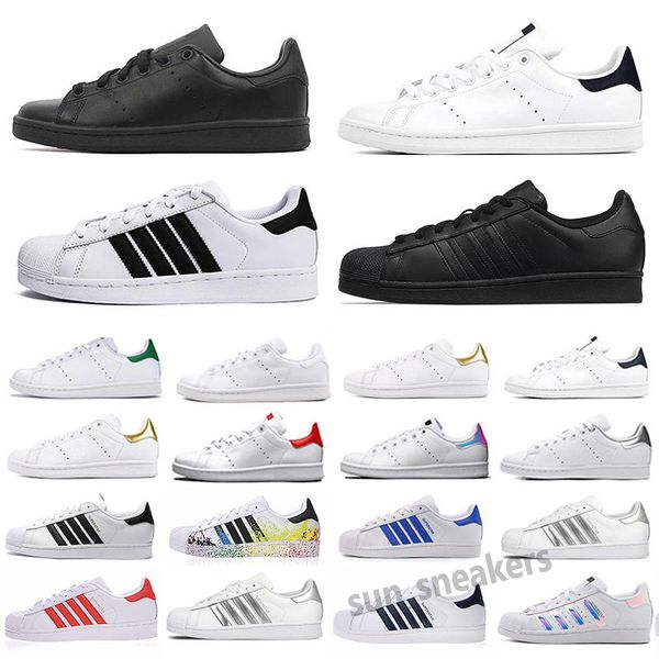 2021 new fashion men women running shoes stan smith triple white zebra black pink superstars university red foundation mens sneakers s25
2021 new fashion men women running shoes stan smith triple white zebra black pink superstars university red foundation mens sneakers s25