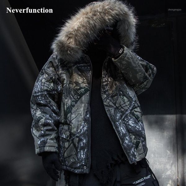 winter thick camouflage fur collar windproof parka jacket streetwear fashion men loose warm hooded coat cotton padded outerwear1, Black
winter thick camouflage fur collar windproof parka jacket streetwear fashion men loose warm hooded coat cotton padded outerwear1, Black