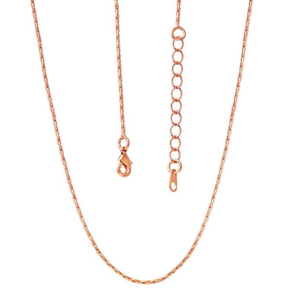 chains nice brand rose g plated /white 45+5cm link chain necklace for anyone,the diy jewelry gift, Silver
chains nice brand rose g plated /white 45+5cm link chain necklace for anyone,the diy jewelry gift, Silver