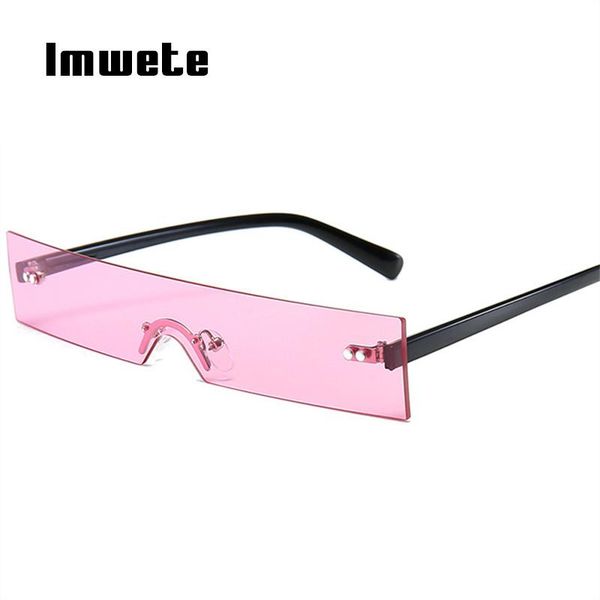 sunglasses imwete square rimless women men trendy red small rectangle sun glasses shades ladies uv400 pink sunglass, White;black
sunglasses imwete square rimless women men trendy red small rectangle sun glasses shades ladies uv400 pink sunglass, White;black
