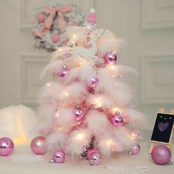 christmas decorations feather tree mini blue pink decoration cedar desktableornament ye-
christmas decorations feather tree mini blue pink decoration cedar desktableornament ye-