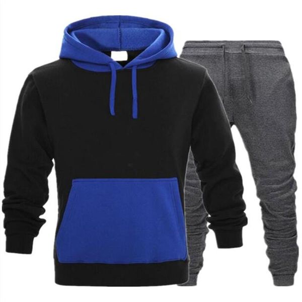 brand fashion tracksuit warm and velvet men sport patchwork set hoodie sweatshirt gyms fitness pants workout running suit kg-161, Black
brand fashion tracksuit warm and velvet men sport patchwork set hoodie sweatshirt gyms fitness pants workout running suit kg-161, Black